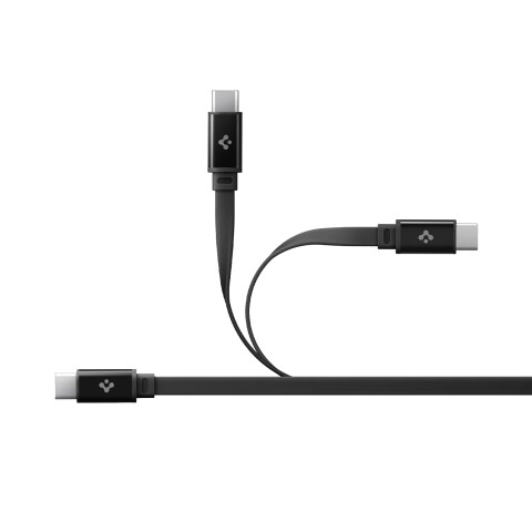 Spigen Cargador de Auto USB-C y Lightning - Black Spigen Cargador de Auto USB-C y Lightning - Black