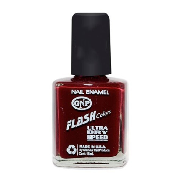 Esmalte de Uñas Flash Colors Tono 18 Rojo Intenso - GNP Esmalte de Uñas Flash Colors Tono 18 Rojo Intenso - GNP