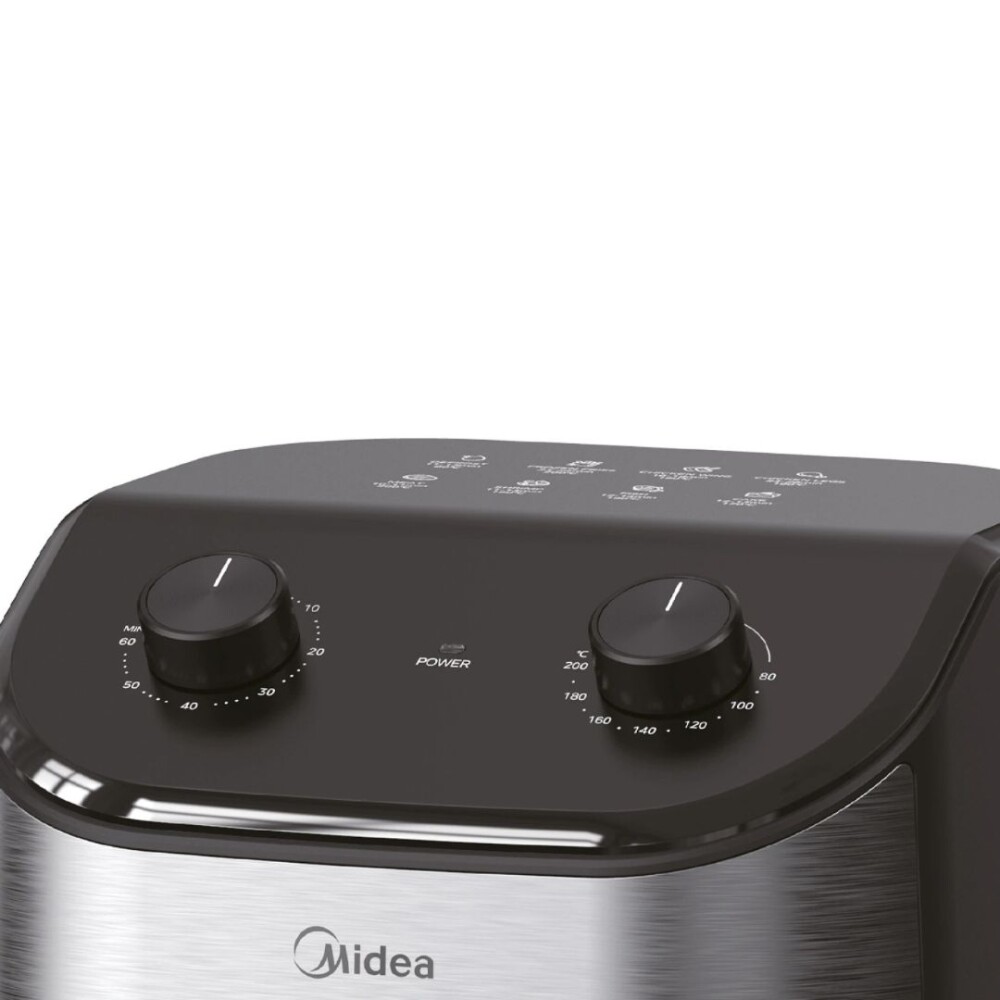 Freidora sin aceite 4,5L Negra - Modelo MF-TN45WK2 - Midea Freidora sin aceite 4,5L Negra - Modelo MF-TN45WK2 - Midea