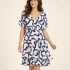 VESTIDO LUAN ESTAMPADO BLANCO-AZUL