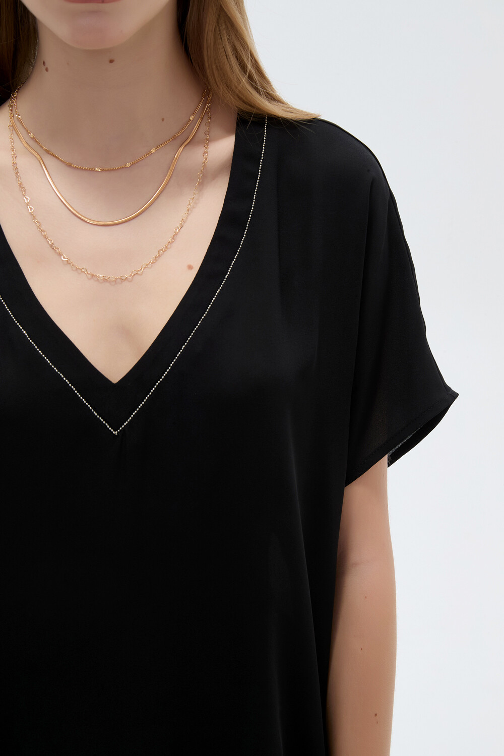 Blusa Poliaz Negro