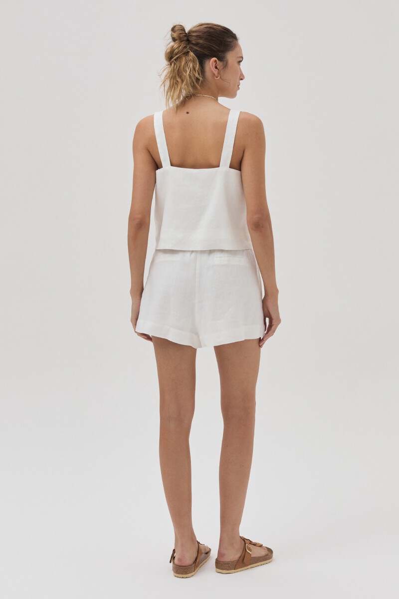 Short Olmo Blanco