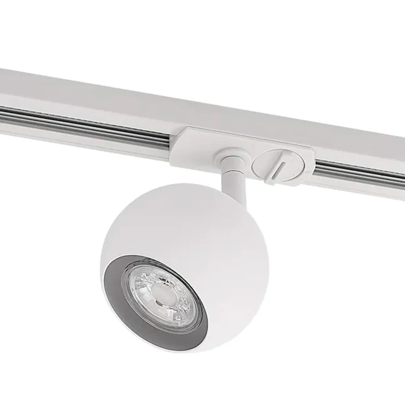TRACKLIGHT SAN NICOLAS Luminaria Spot Para Riel San Nicolas Blanca