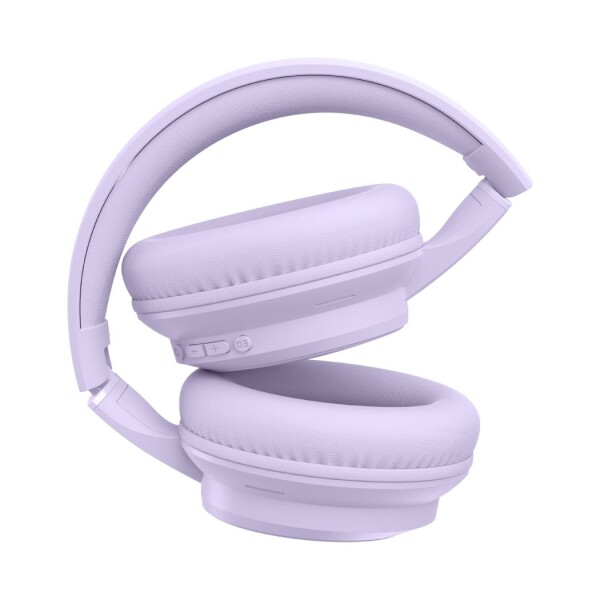 Auriculares vincha inalambricos violeta