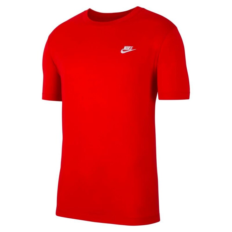 Camiseta Nike Sportswear Club de Hombre Rojo La Cancha