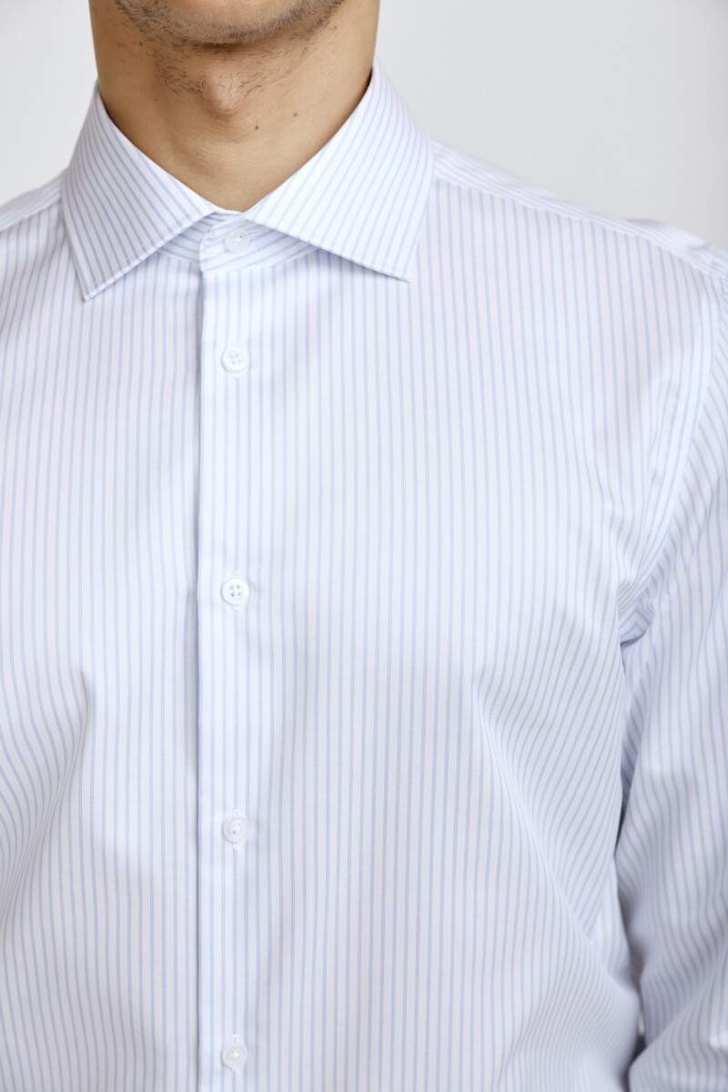Camisa Guarnieri Premium CELESTE RAYA