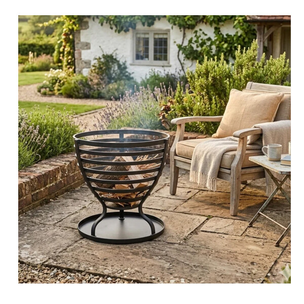 BRASERO DE EXTERIOR ACERO NEGRO MATE - 45 CM BRASERO DE EXTERIOR ACERO NEGRO MATE - 45 CM