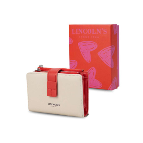 Billetera Simona Manteca C/Coral