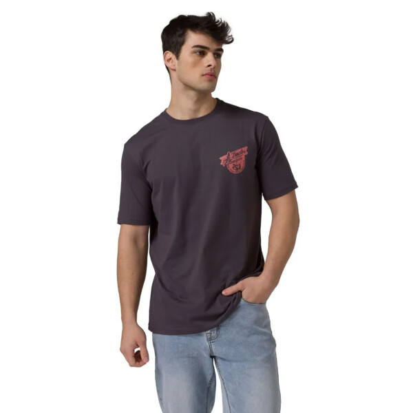 HERITAGE TRACTOR CO BACK TEE - CAT GRIS