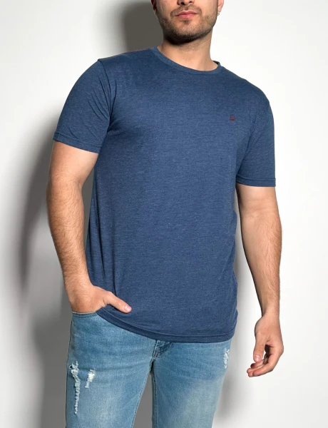 Remera lisa manga corta Timo Denim