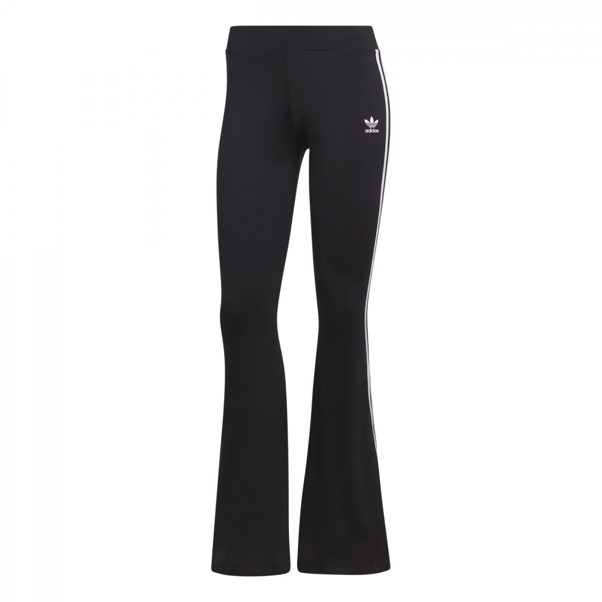 Pantalón Largo Flared de Mujer - Negro 