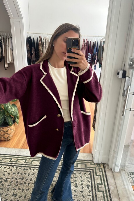 Blazer Colette Bordó