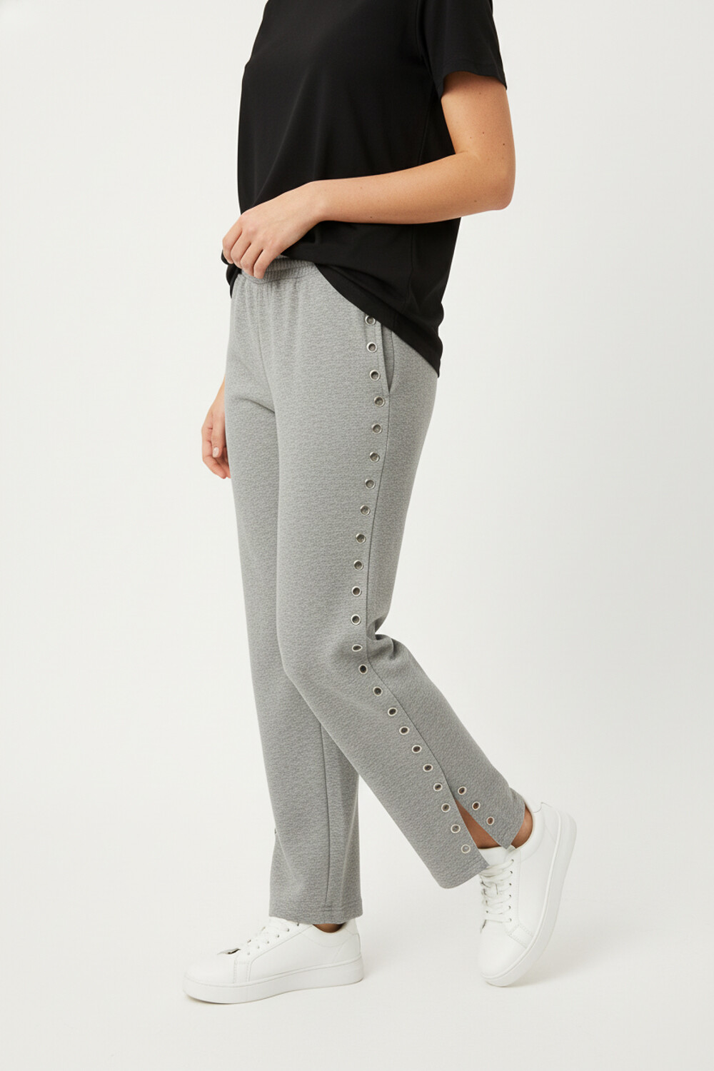 Pantalon Epsilen Gris Melange