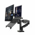 Soporte Doble para Monitor de 17" a 30" + Bandeja Soporte Notebook Sistema a Gas Soporte Doble para Monitor de 17" a 30" + Bandeja Soporte Notebook Sistema a Gas