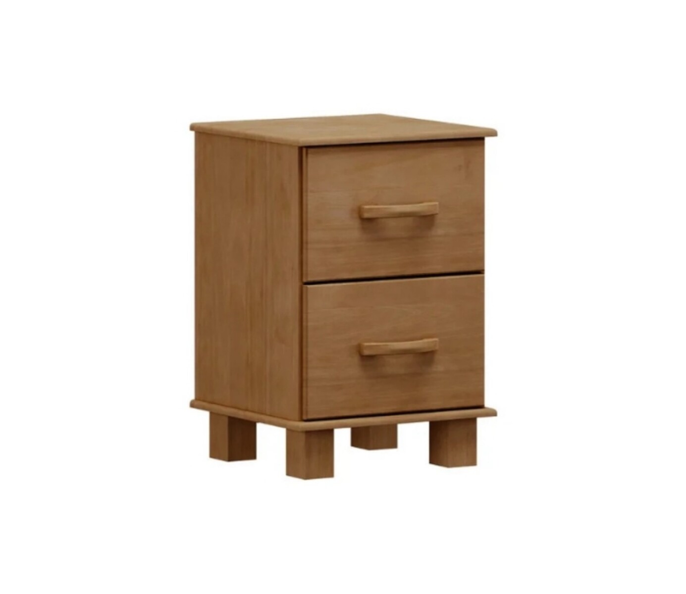 Mesa De Luz Bronze 2 Cajones 1137fn Freijo 