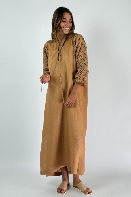 VESTIDO SERENA Camel