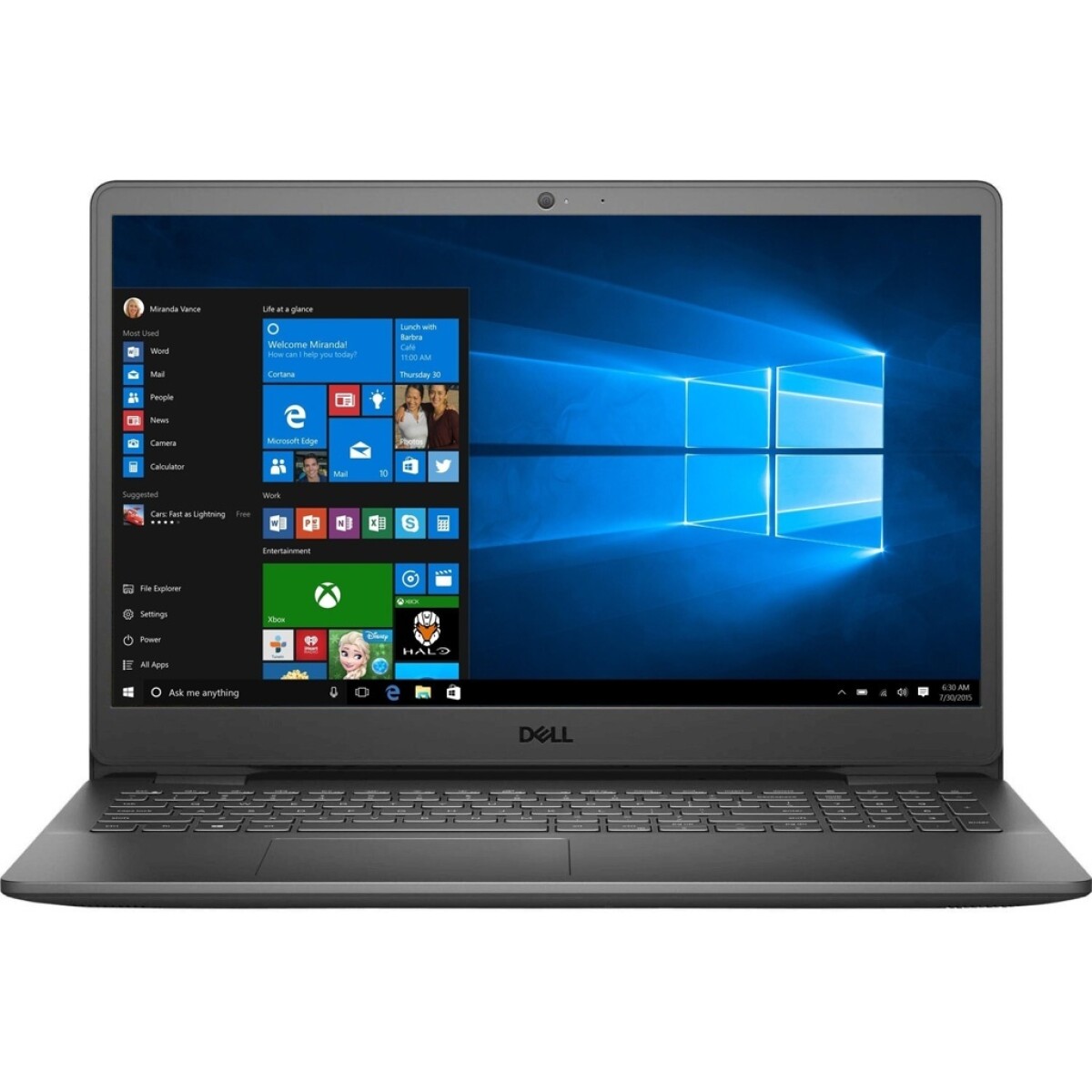 NOTEBOOK DELL INTEL CORE I3 8GB 256SSD NOT2372 