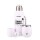 Kit Termo 750mL. Slim con Manija + Mate de Acero con Tapa Blanco