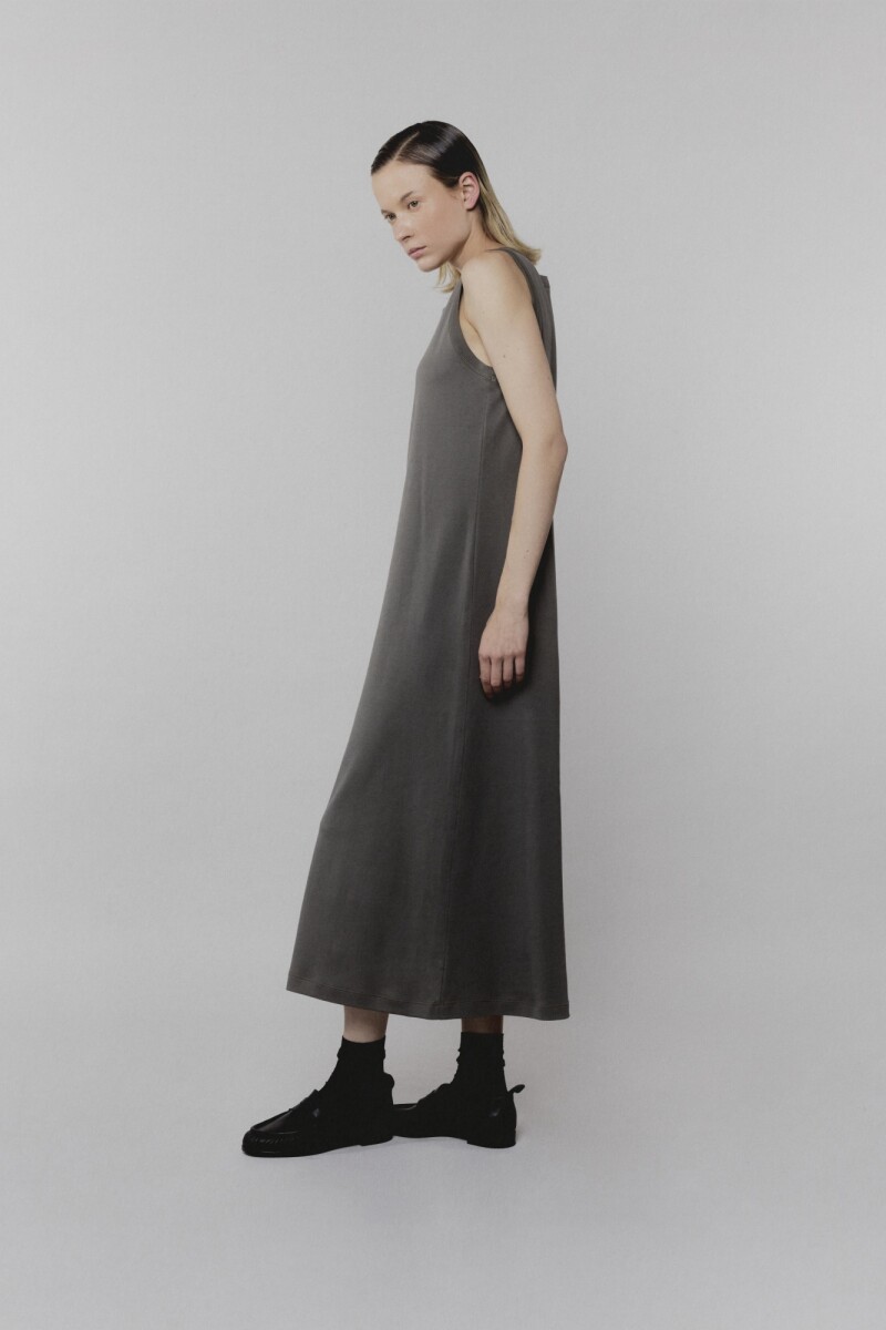 0054 COTTON DRESS SIN MANGA CR Casttle