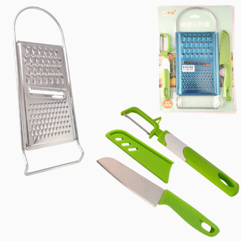 Rayador de vegetales , pelapapas y cuchillo Rayador De Vegetales , Pelapapas Y Cuchillo