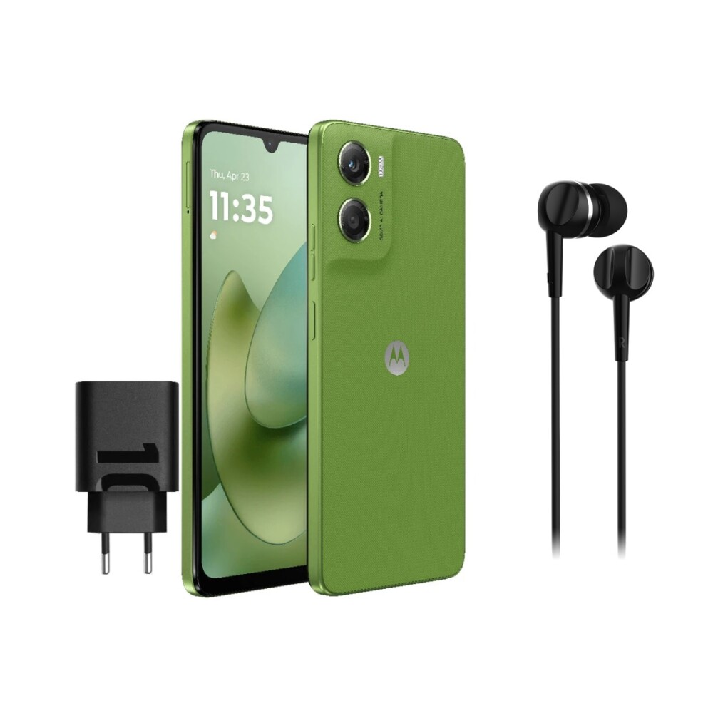 Motorola Moto G06 DS 4/128 GB Verde + Moto Earbuds 105 ¡De Regalo!