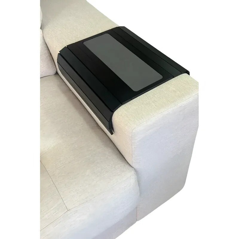 Bandeja Para Brazo Del Sofá - Color Negra - Priv5107 Bandeja Para Brazo Del Sofá - Color Negra - Priv5107