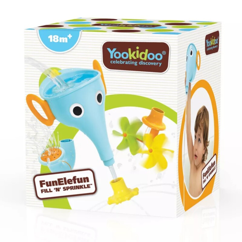 Juguete de Baño con Agua Elefante FunElefun Fill N Sprinkle Yookidoo desde 18 Meses Juguete de Baño con Agua Elefante FunElefun Fill N Sprinkle Yookidoo desde 18 Meses