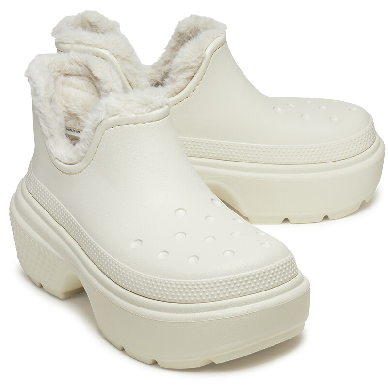 Botas Crocs Stomp Lined Shorty Blanco