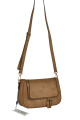 Bandolera c/tarjeteros interiores Beige