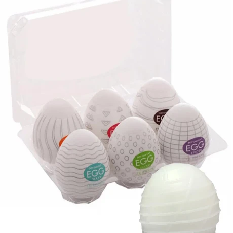 Huevos Masturbadores Tenga Set X6 Unidades Huevos Masturbadores Tenga Set X6 Unidades