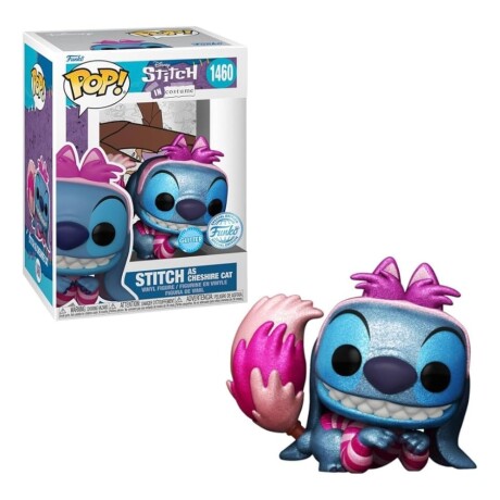 Stitch As Chesire Cat • Disney Stitch in costume [Exclusivo - Con Brillantina] - 1460 Stitch As Chesire Cat • Disney Stitch in costume [Exclusivo - Con Brillantina] - 1460