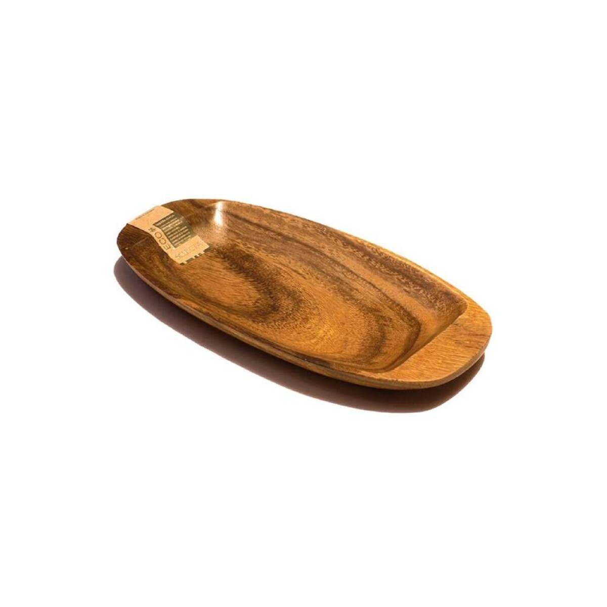 Bandeja Rect. C/ Mangos Madera 30.5X15X2.5Cm 