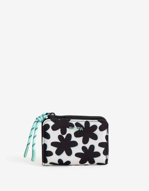 Billetera Nylon Billetera Special Price - Estampado Flores