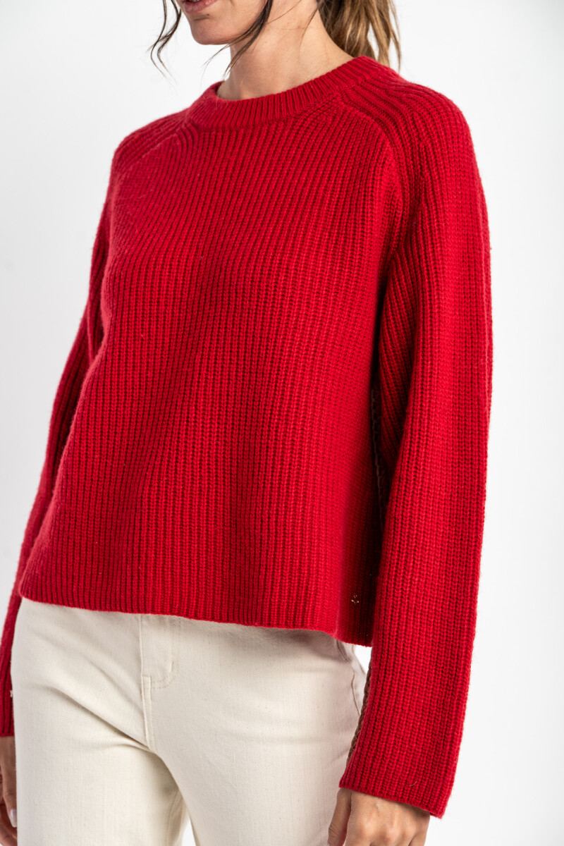 Sweater Lana Rojo