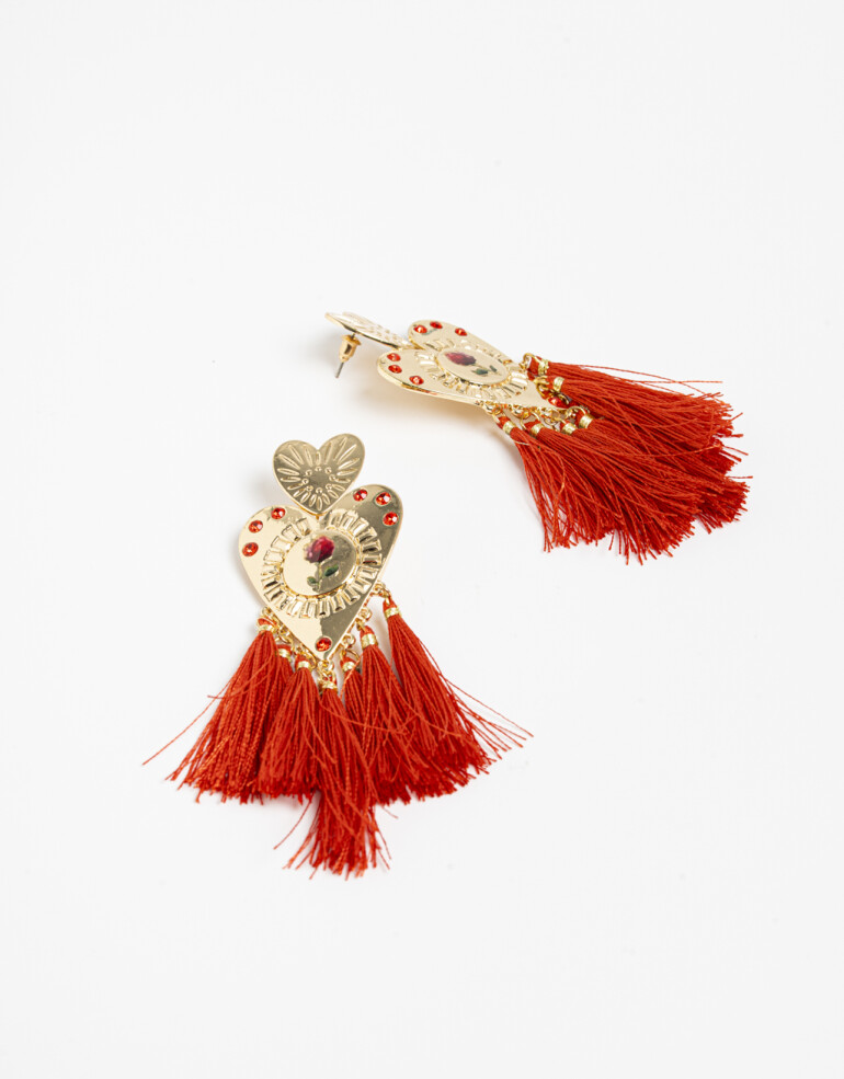 Aros Colgantes Largos Halloween Aros Colgantes Largos Halloween - Dorado