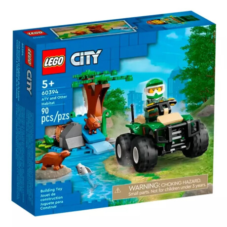 Aventuras Lego Quad Y Habitat De La Nutria 90pcs 60394 Aventuras Lego Quad Y Habitat De La Nutria 90pcs 60394