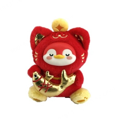 Llavero pingüino fortuna rojo