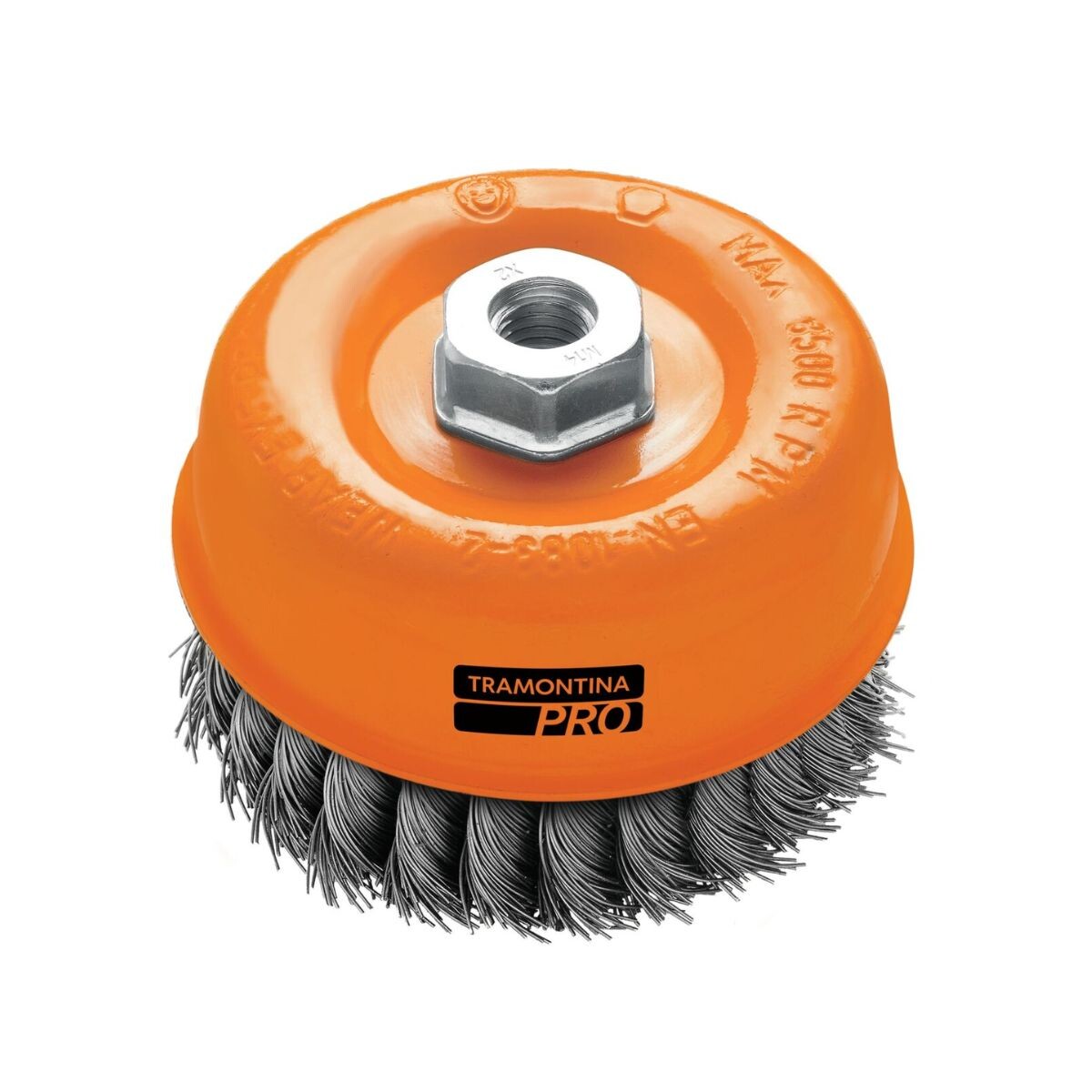 Cepillo Copa Alambre Trenzado 3" Tramontina 