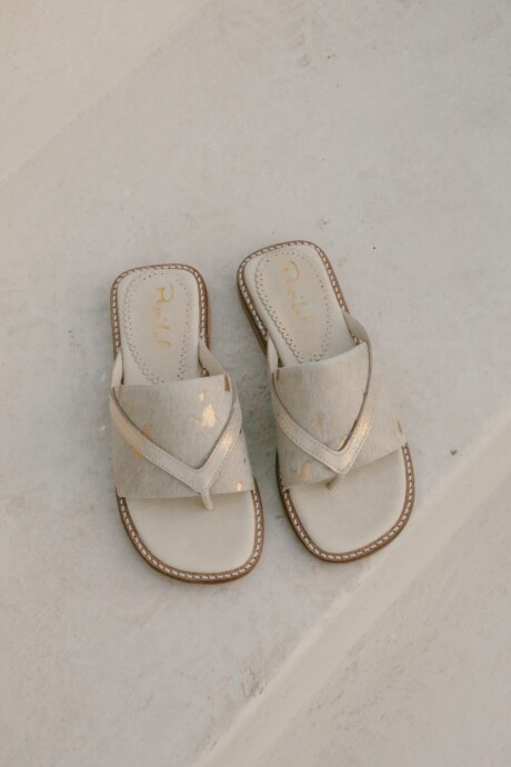 Sandalias Roma Oro Piel Sandalias Roma Oro Piel