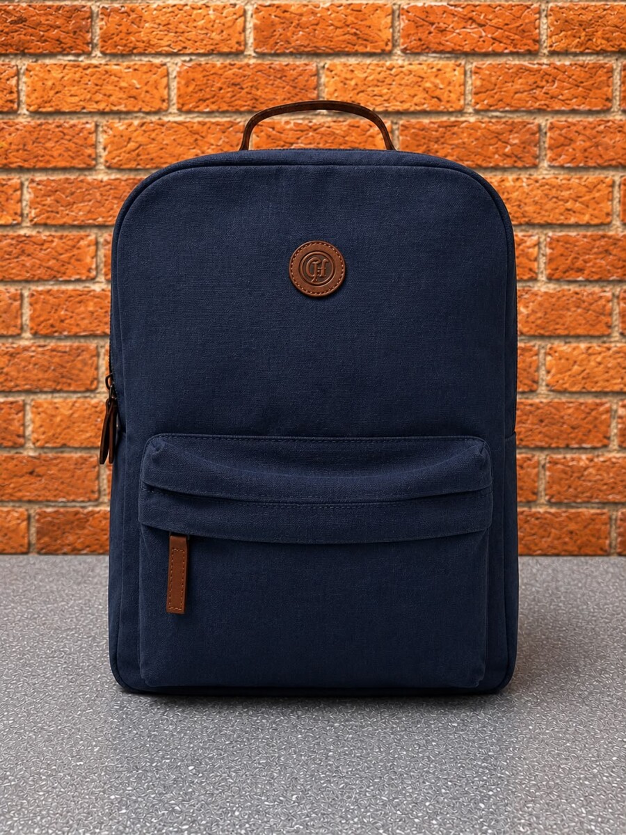 Mochila canvas - Azul 