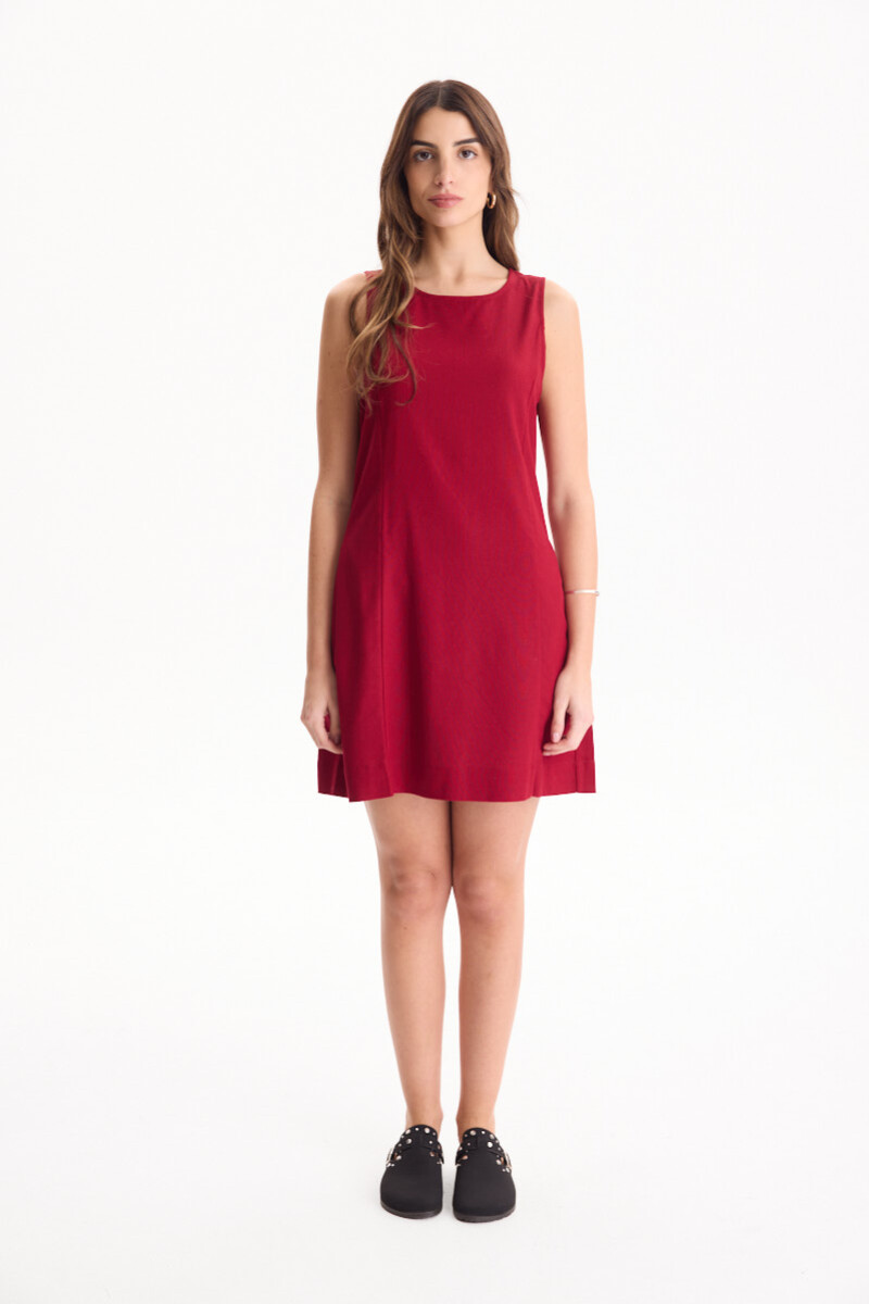 Vestido Santorini Bordeaux