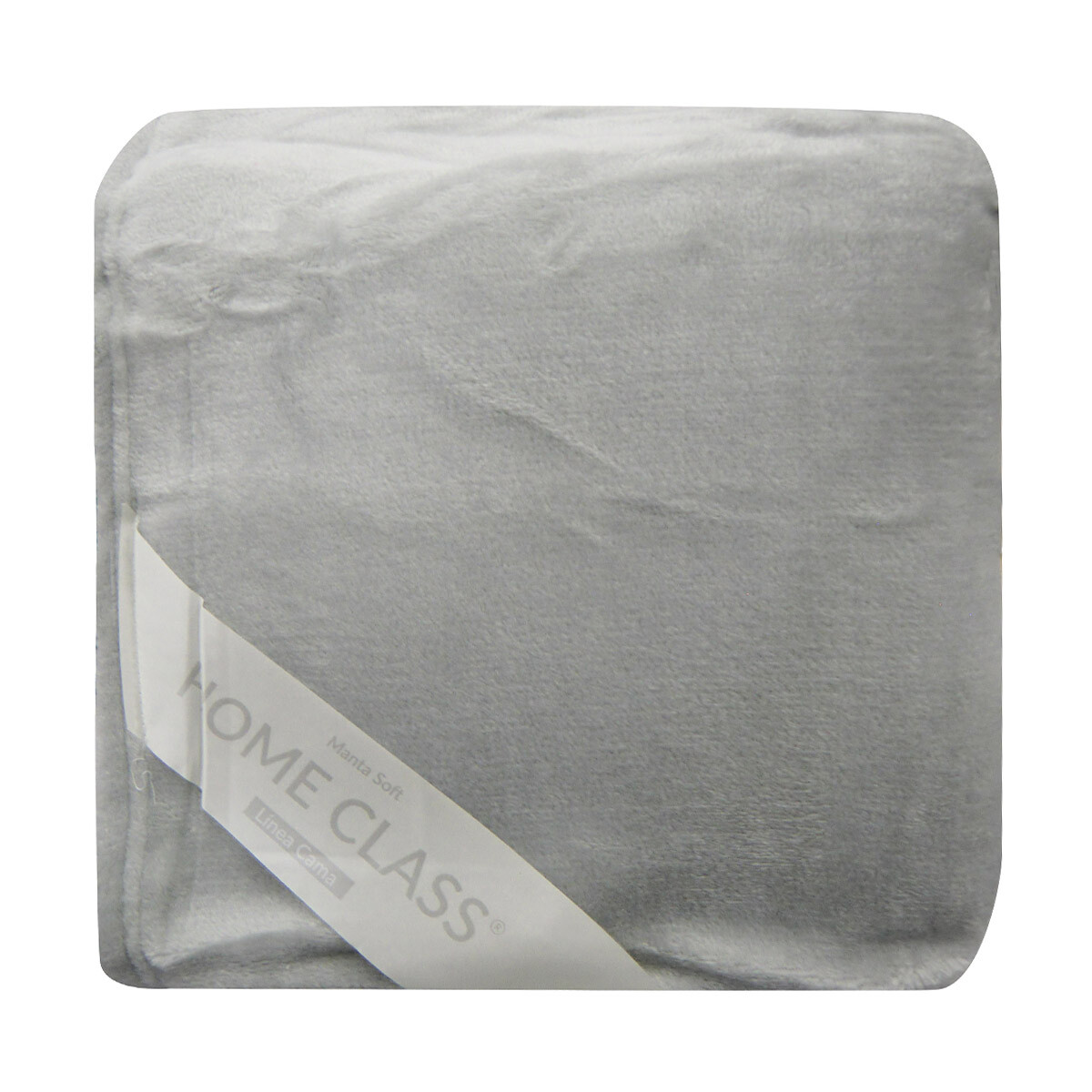 Frazada Flannel King Size Home Class 240 x 260 cm - GRIS 