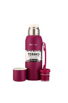 TERMO PREMIUM DE 1LT TERRANO CON MANIJA PURPURA