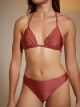 Top+bikini Twist Rosa Oscuro