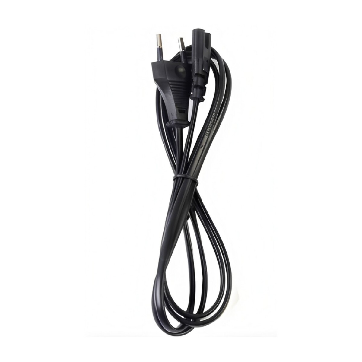 Cable De Corriente Eléctrica Tipo 8 Eu 2 Patas 