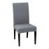 Funda Cubre Sillas Universal Comedor Elastizada Lavable X3 Color Variante GRISOSCURO