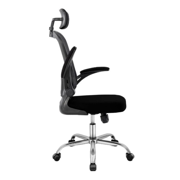 Silla de Escritorio Ergonómica Silla Ejecutiva de Oficina Tapizado Mesh Negro Silla de Escritorio Ergonómica Silla Ejecutiva de Oficina Tapizado Mesh Negro
