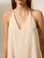 Vestido Yairali Crudo / Natural