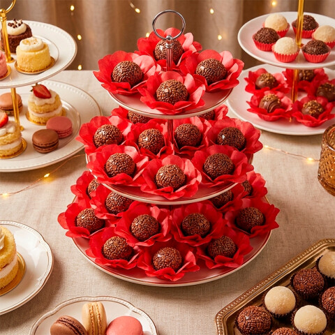 Formita Rosa x40 Rojo