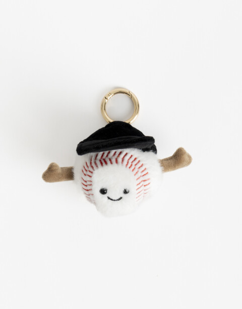 Llavero Cozy Llavero Pelota De Baseball. - Combinacion Multicolor